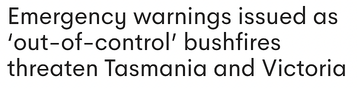 塔州维州林火失控紧急升级，当局发布紧急警报，敦促多地区居民立即撤离（组图） - 1