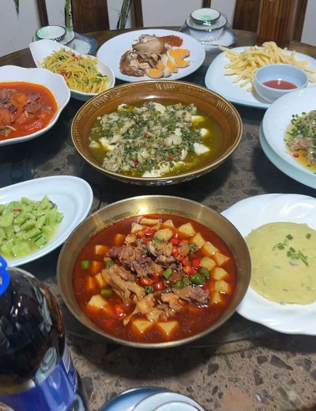 Chinese food became a favourite. Photo / Supplied