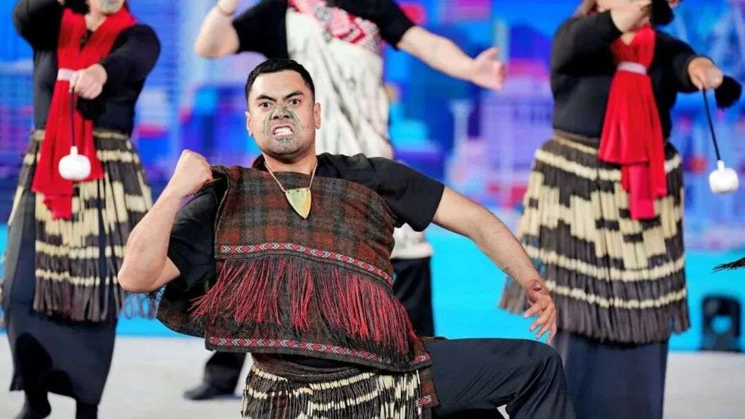 A young Māori performer travels to China to perform kapa haka. Photo / Supplied