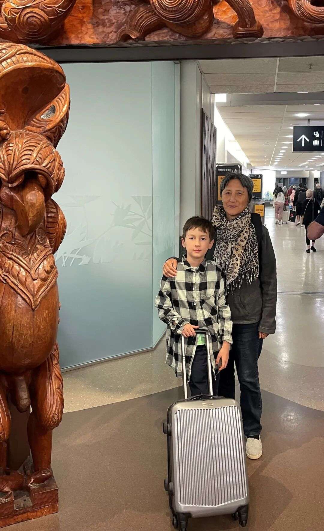 Austen Keith Richardson, 10, and Yao Fang, 71.