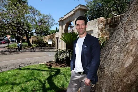 City of Sydney councillor Zann Maxwell outside Victoria Barracks in Paddington.