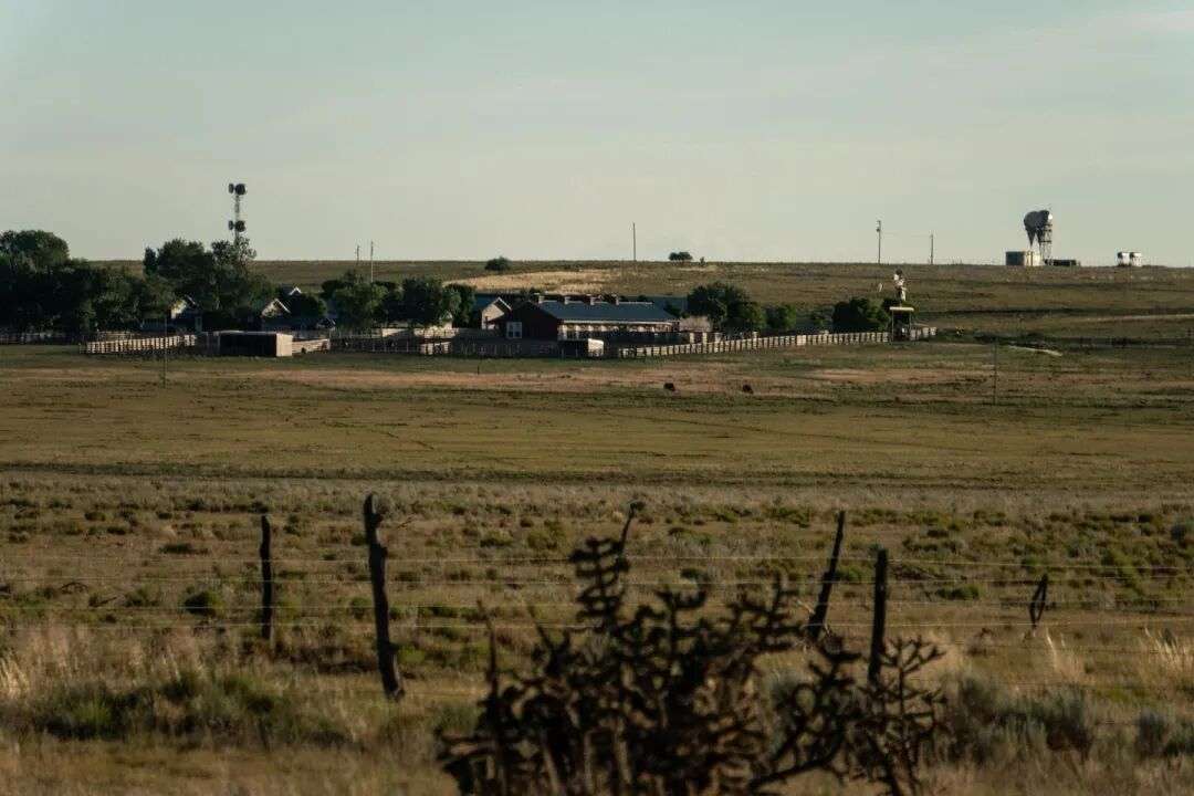 Properties on Epstein's ranch in New Mexico, which he confided to scientists and others he hoped to use as the site for seeding the human race with his DNA. Photo / Ramsay de Give, The New York Times