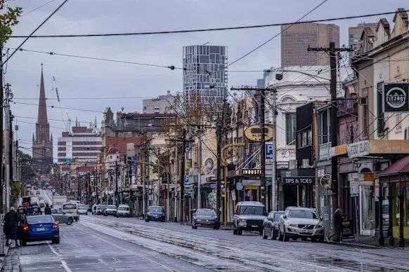 Inner-city suburbs like Richmond, Collingwood, Abbotsford and Fitzroy (pictured) have higher rates of full-time employment.