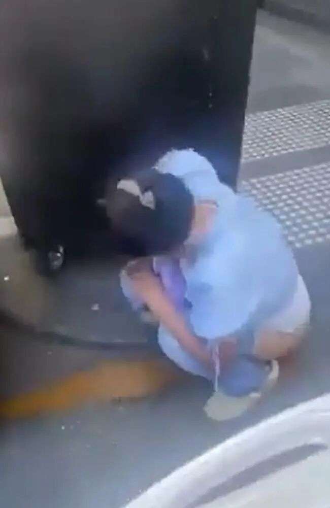 辣眼睛！疑亚裔女子在墨尔本CBD当街排便，网友炸锅（视频/组图） - 2