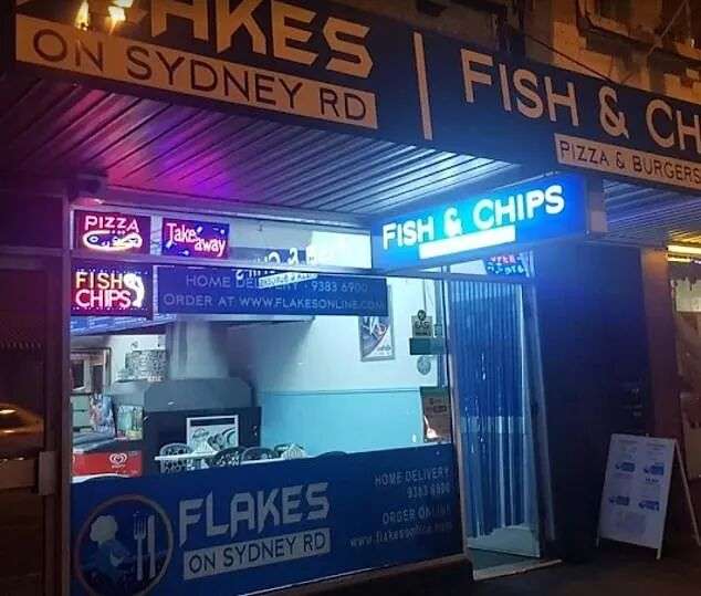 The Brunswick fish and chips shop has also felt the brunt from angry locals
