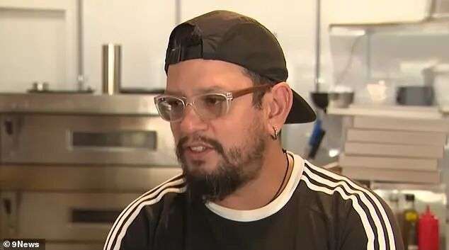 Andrea Caroli provided CCTV footage of the incident to media