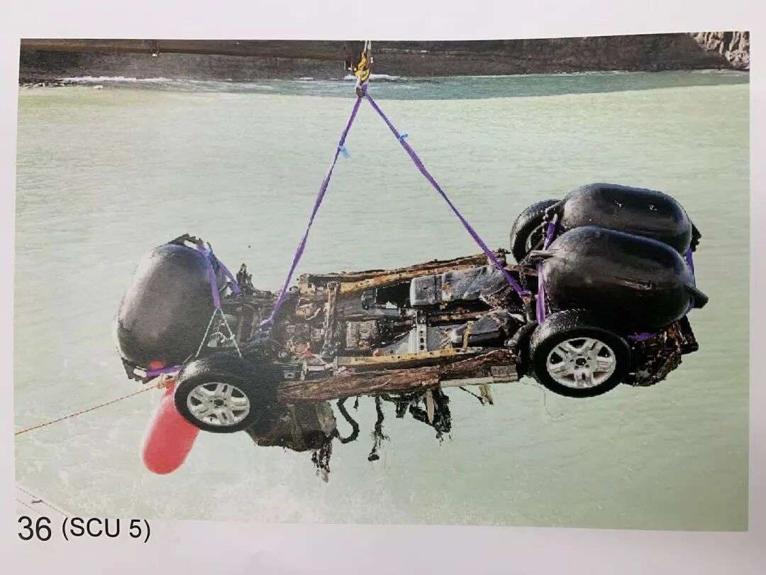 It took police six weeks to recover the battered vehicle belonging to John Beckenridge.