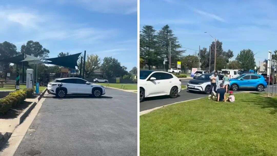 Aussies left waiting for hours to charge their EVs