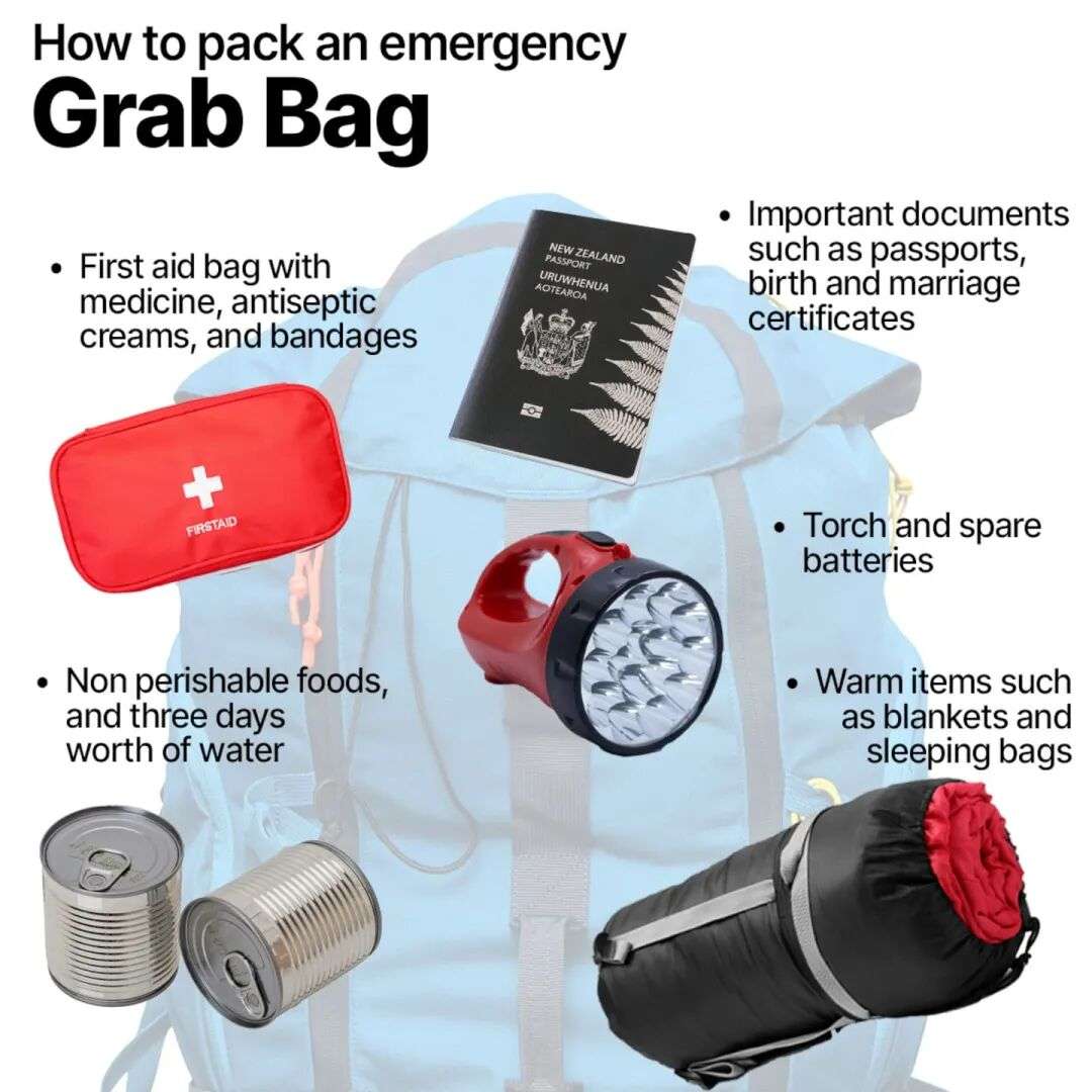 一场可能危及生命的二级飓风即将到来,气象预报员警告北岛居民做好准备。(图片来源:NZH)