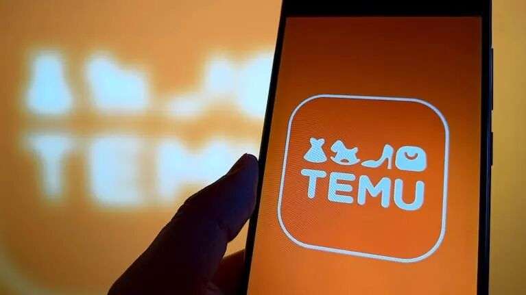 The Temu app.