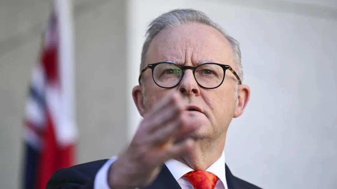 安东尼·阿尔巴尼斯对霍尔木兹海峡的重新开放表示欢迎。图片：NewsWire / Martin Ollman。