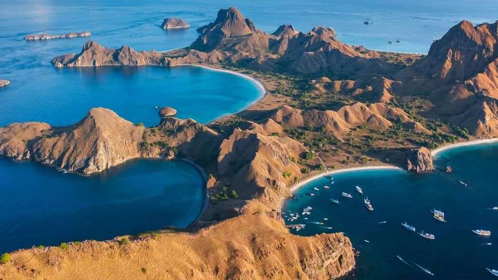 Padar Island is known for its spectacular hike. Picture: Supplied/Getty